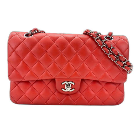 CHANEL Matelasse Shoulder Bag Red WS34101