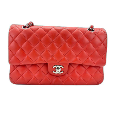 CHANEL Matelasse Shoulder Bag Red WS34101