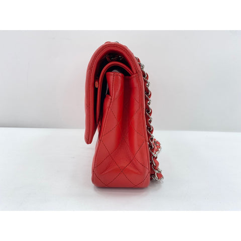 CHANEL Matelasse Shoulder Bag Red WS34101