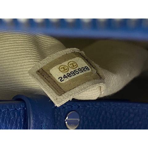 CHANEL Neo Executive Handbag blue WS34103