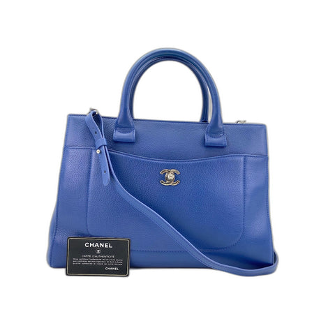 CHANEL Neo Executive Handbag blue WS34103