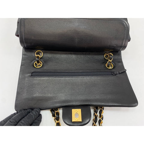 CHANEL Matelasse Shoulder Bag black WS34107