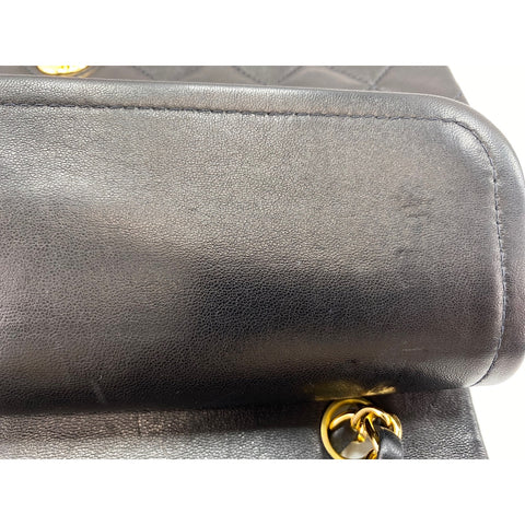 CHANEL Matelasse Shoulder Bag black WS34107