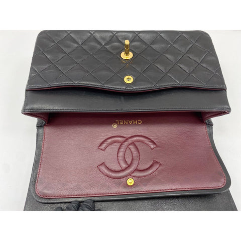 CHANEL Matelasse Shoulder Bag black WS34107