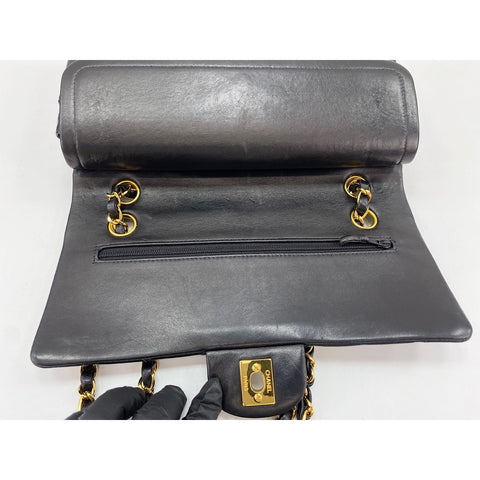 CHANEL Matelasse Shoulder Bag black WS34108