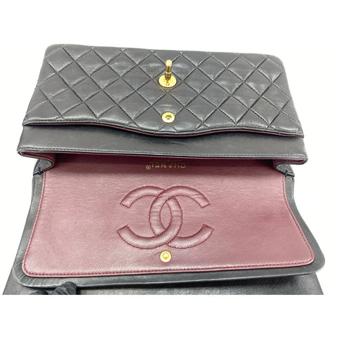 CHANEL Matelasse Shoulder Bag black WS34108