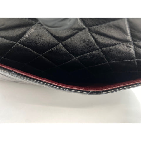 CHANEL Matelasse Shoulder Bag black WS34109