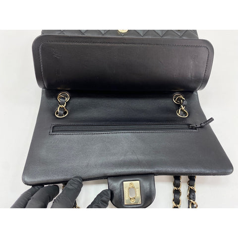 CHANEL Matelasse Shoulder Bag black WS34110