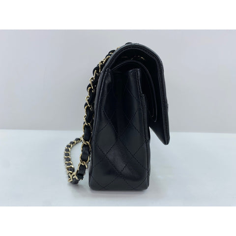 CHANEL Matelasse Shoulder Bag black WS34110
