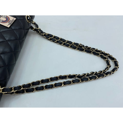 CHANEL Matelasse Shoulder Bag black WS34110
