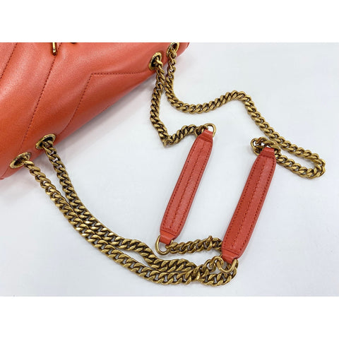 SAINT LAURENT PARIS Shoulder Bag Orange WS34112