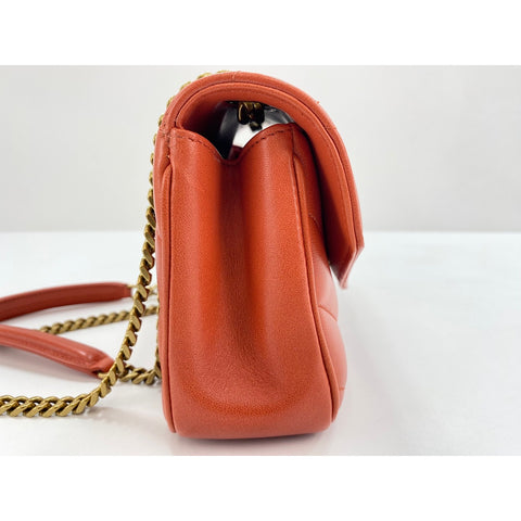 SAINT LAURENT PARIS Shoulder Bag Orange WS34112