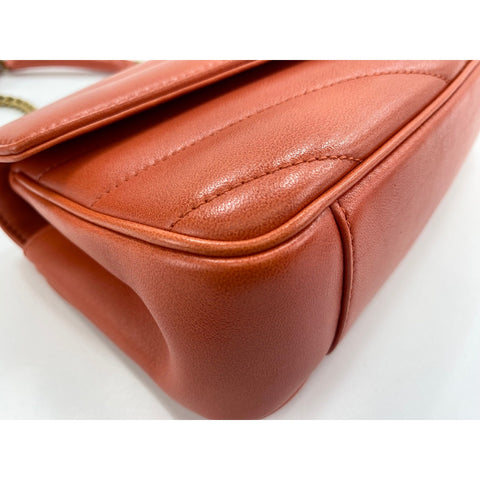 SAINT LAURENT PARIS Shoulder Bag Orange WS34112
