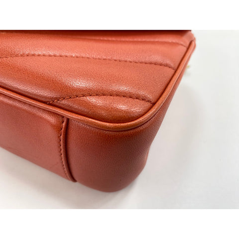 SAINT LAURENT PARIS Shoulder Bag Orange WS34112