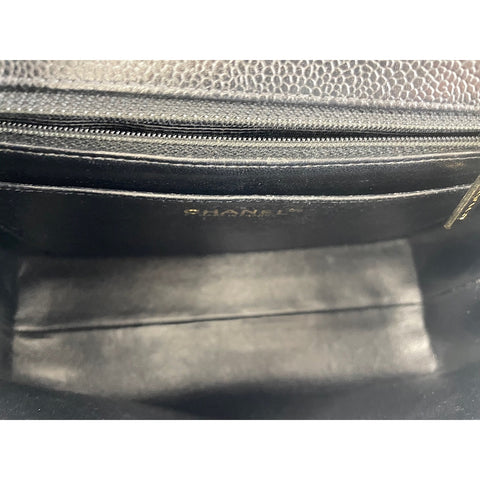 CHANEL Trapeze Shoulder Bag black WS34114