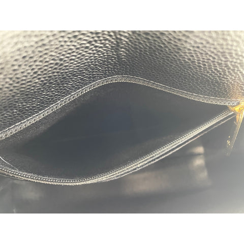 CHANEL Trapeze Shoulder Bag black WS34114