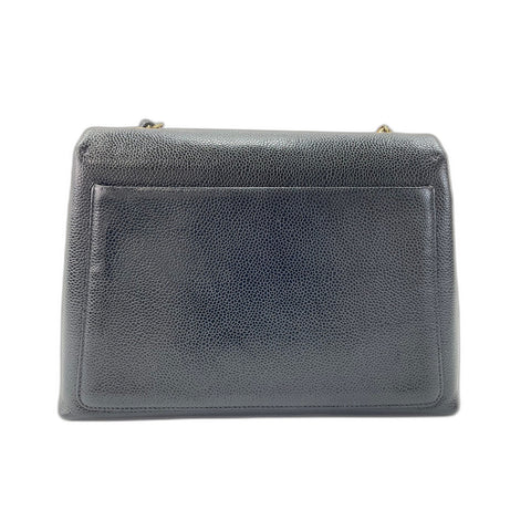 CHANEL Trapeze Shoulder Bag black WS34114
