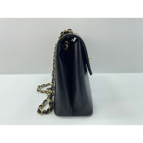 CHANEL Trapeze Shoulder Bag black WS34114