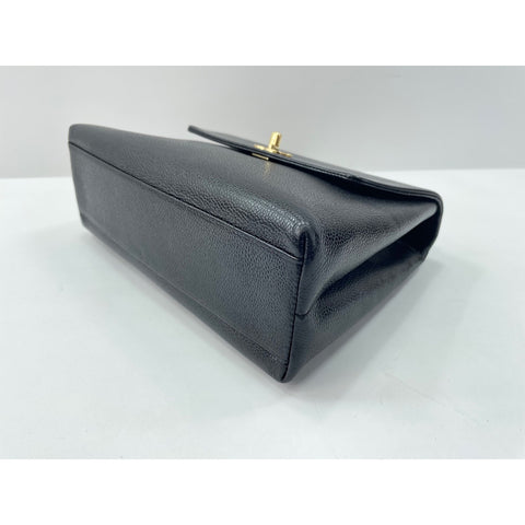 CHANEL Trapeze Shoulder Bag black WS34114