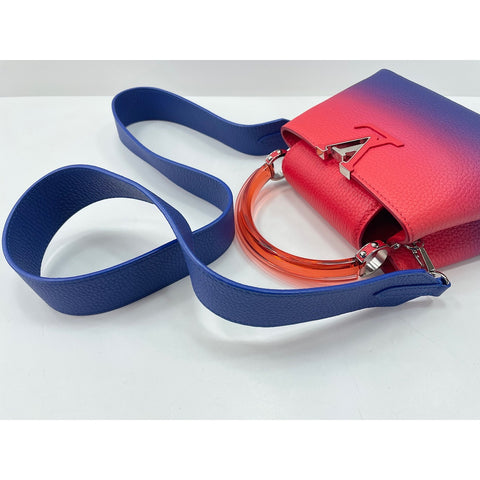 LOUIS VUITTON Capusine Shoulder Bag Red WS34115