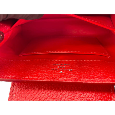 LOUIS VUITTON Capusine Shoulder Bag Red WS34115
