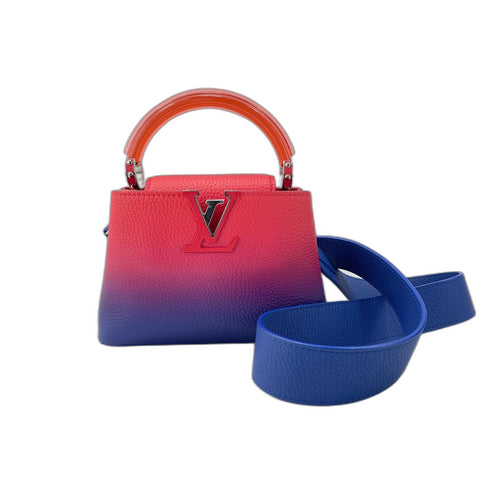LOUIS VUITTON Capusine Shoulder Bag Red WS34115