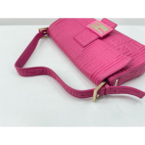 FENDI Mamma bucket Shoulder Bag pink WS34116