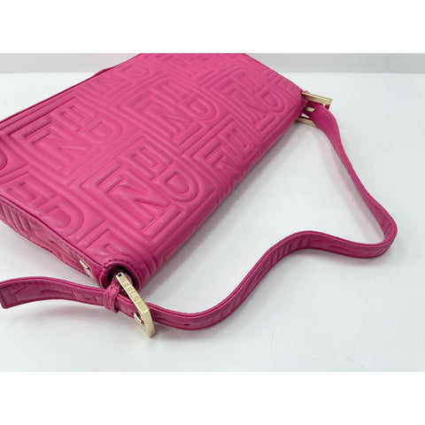 FENDI Mamma bucket Shoulder Bag pink WS34116