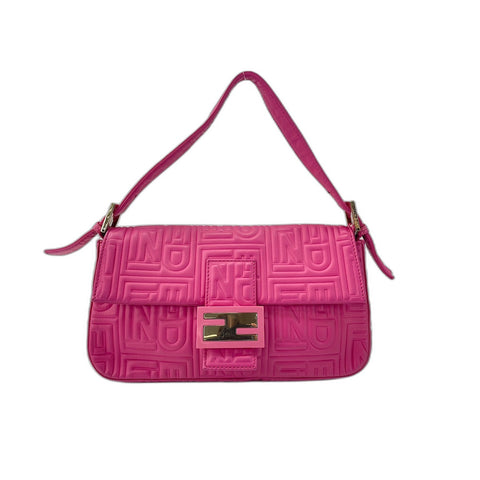 FENDI Mamma bucket Shoulder Bag pink WS34116