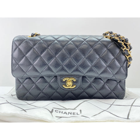 CHANEL Matelasse Shoulder Bag black WS34118