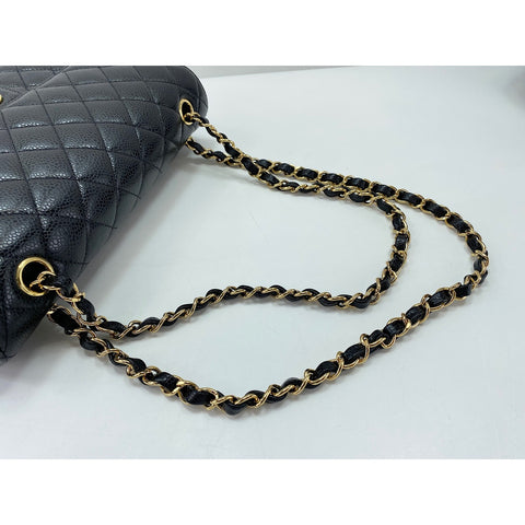 CHANEL Matelasse Shoulder Bag black WS34118