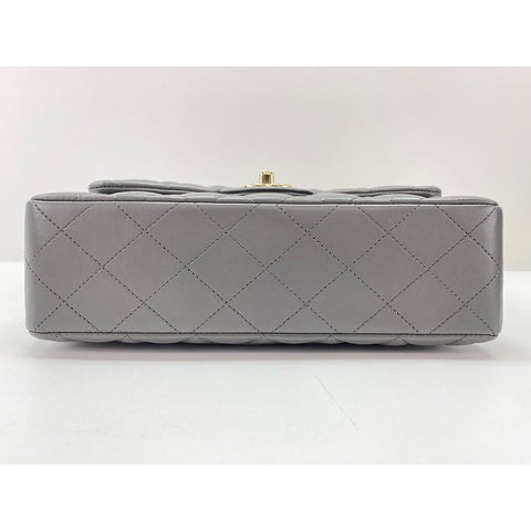 CHANEL Matelasse Shoulder Bag gray WS34119