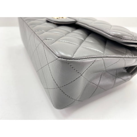 CHANEL Matelasse Shoulder Bag gray WS34119