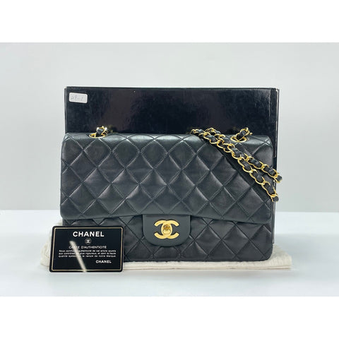 CHANEL Matelasse Shoulder Bag black WS34120
