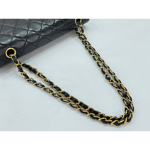 CHANEL Matelasse Shoulder Bag black WS34120