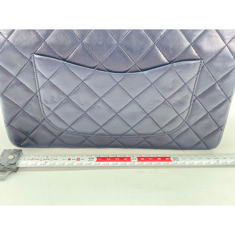 CHANEL Matelasse Shoulder Bag Navy WS34121