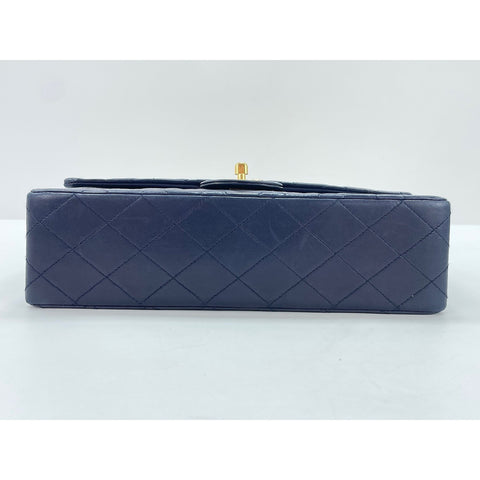 CHANEL Matelasse Shoulder Bag Navy WS34121
