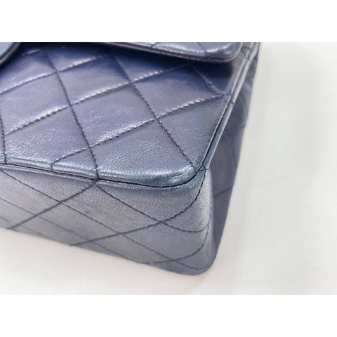 CHANEL Matelasse Shoulder Bag Navy WS34121