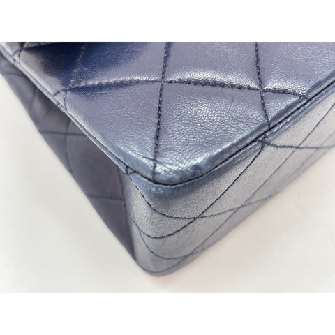 CHANEL Matelasse Shoulder Bag Navy WS34121