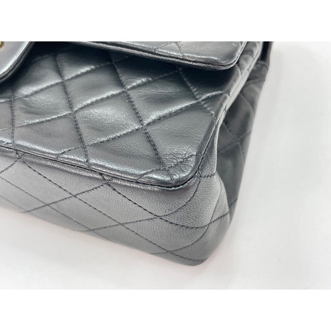 CHANEL Matelasse Shoulder Bag black WS34122