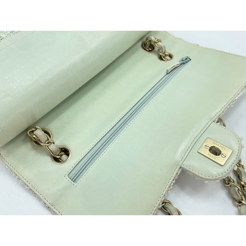 CHANEL Matelasse Shoulder Bag blue WS34123