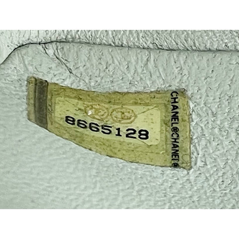 CHANEL Matelasse Shoulder Bag blue WS34123