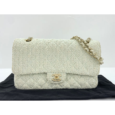 CHANEL Matelasse Shoulder Bag blue WS34123