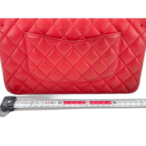 CHANEL Matelasse Shoulder Bag Red WS34124