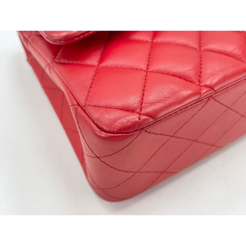 CHANEL Matelasse Shoulder Bag Red WS34124