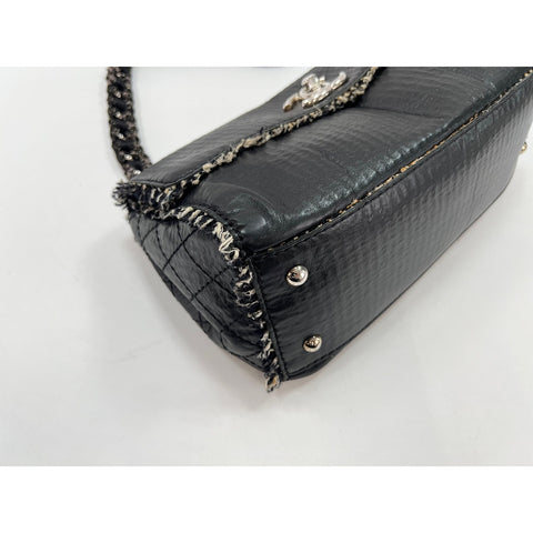 CHANEL Shoulder Bag black WS34127