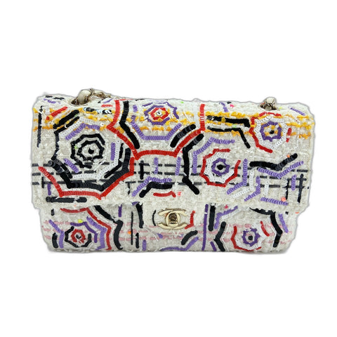 CHANEL Sequin Shoulder Bag multicolor WS34129