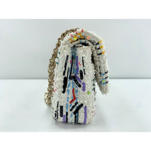 CHANEL Sequin Shoulder Bag multicolor WS34129