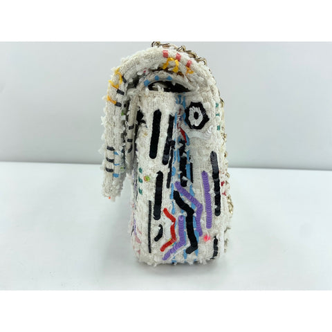 CHANEL Sequin Shoulder Bag multicolor WS34129