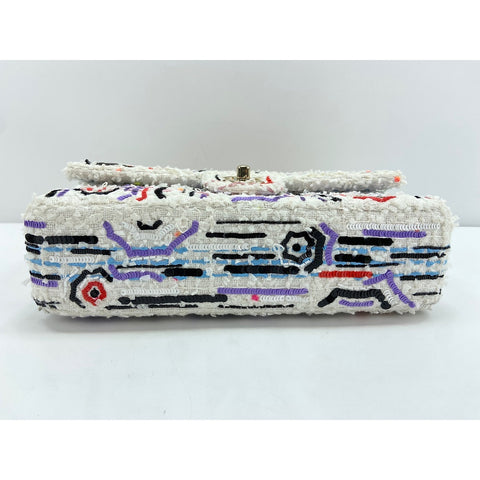 CHANEL Sequin Shoulder Bag multicolor WS34129